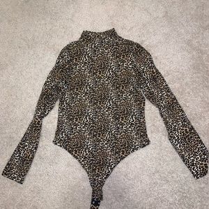 Target | Tops | I Am Selling This Leopard Print Bodysuit | Poshmark